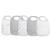 Lot de 5 bavoirs diversification alimentaire Gris 1 - vertbaudet enfant 