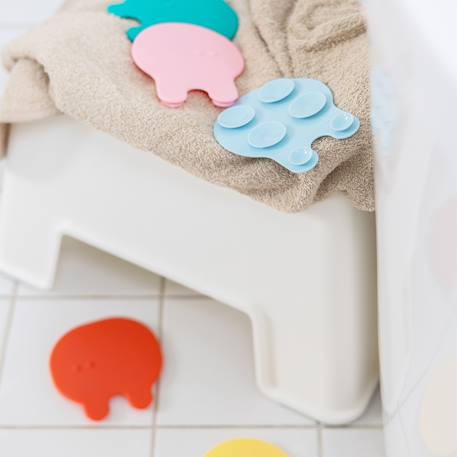 Antidérapants de bain méduses 16 pcs Vert 4 - vertbaudet enfant 