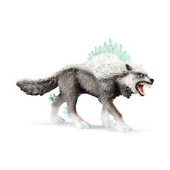Jouet-Jeux d'imagination-Figurine loup des neiges