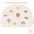 Set de table animaux de la jungle Multicolore 1 - vertbaudet enfant 