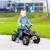Quad électrique enfant - voiture électrique enfant - marche av, ar - 6 v, v. Max. 4,6 km/h Noir+Rose+Vert 2 - vertbaudet enfant 