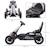Kart électrique enfant 12v 2 vitesses max. 5 km/h ceinture sécurité Blanc 3 - vertbaudet enfant 