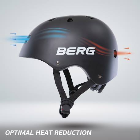 Casque taille s pour draisienne trottinette et kart à pédales Noir 6 - vertbaudet enfant 