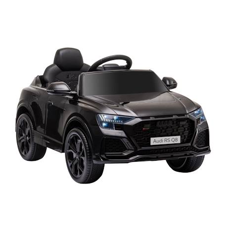 Voiture électrique enfant audi rs q8 - 2 moteurs - télécommande - effets sonores, lumineux Noir+Rose 1 - vertbaudet enfant 
