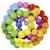 Hochet balle flexible en bois Bleu+Multicolore+Multi-coloured+Rose 3 - vertbaudet enfant 