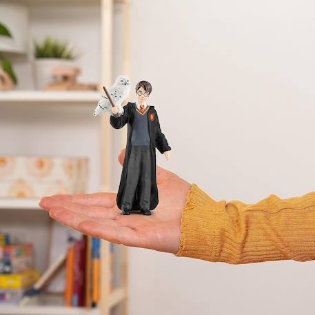 Figurine harry potter et hedwige Noir 3 - vertbaudet enfant 