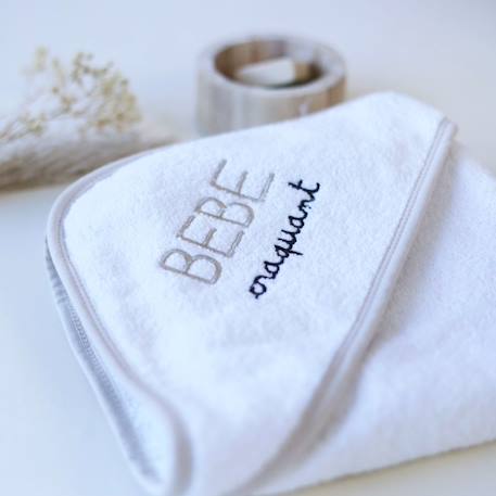 Sortie de bain Blanc 4 - vertbaudet enfant 