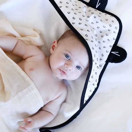 Sortie de bain Ecru 2 - vertbaudet enfant 