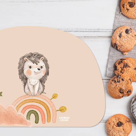 Set de table hérisson Multicolore 2 - vertbaudet enfant 