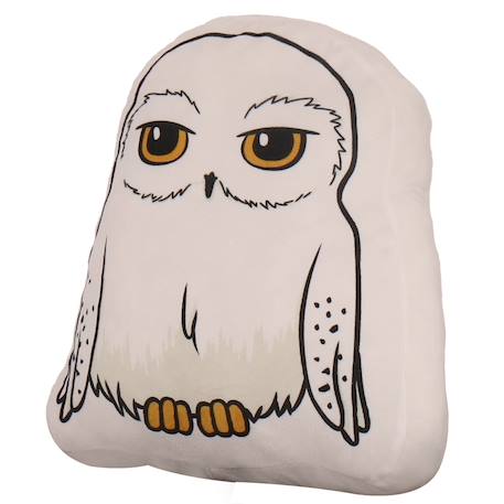 Coussin plaid harry potter 2 en 1 hedwige Blanc 4 - vertbaudet enfant 