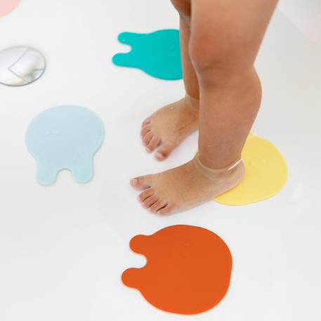 Antidérapants de bain méduses 16 pcs Vert 3 - vertbaudet enfant 
