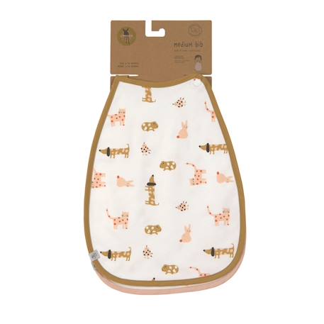 Lot de 2 bavoirs extra large little mateys Beige 4 - vertbaudet enfant 