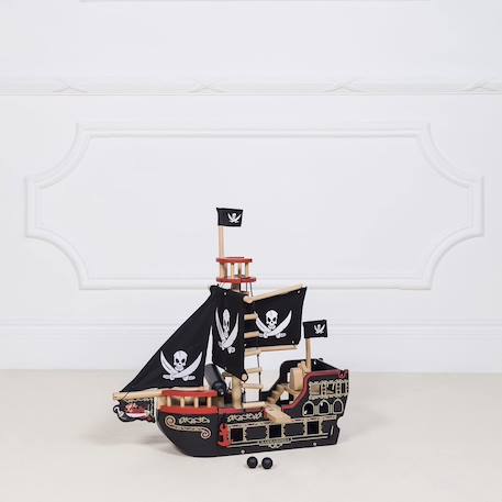 Bateau pirates barberousse Noir 5 - vertbaudet enfant 