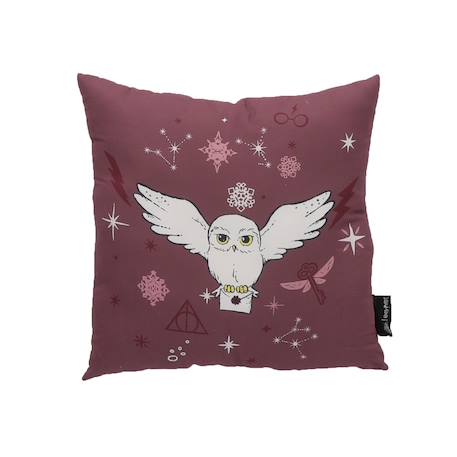 Coffret coussin et plaid harry potter hedwige Violet 2 - vertbaudet enfant 