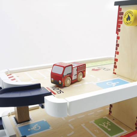 Le garage des pompiers Beige 3 - vertbaudet enfant 