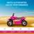 Quad électrique enfant - voiture électrique enfant - marche av, ar - 6 v, v. Max. 4,6 km/h Noir+Rose+Vert 9 - vertbaudet enfant 
