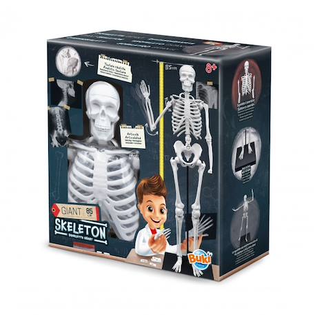 Squelette géant 85 cm Blanc 1 - vertbaudet enfant 
