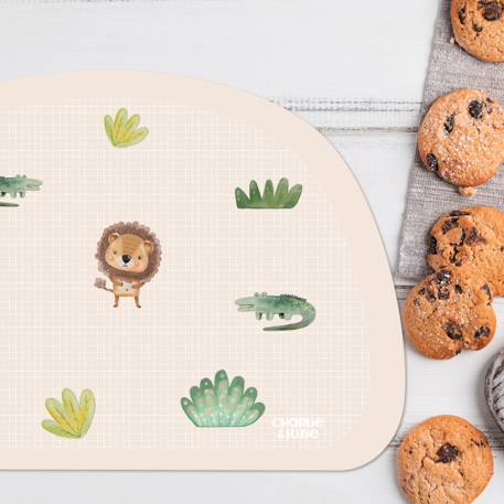 Set de table animaux de la jungle Multicolore 2 - vertbaudet enfant 