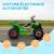 Quad électrique enfant v. Max. 2,5 km/h 6 v Rose+Rouge+Vert 18 - vertbaudet enfant 