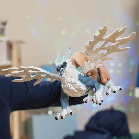 Figurine dragon de glace Blanc 2 - vertbaudet enfant 