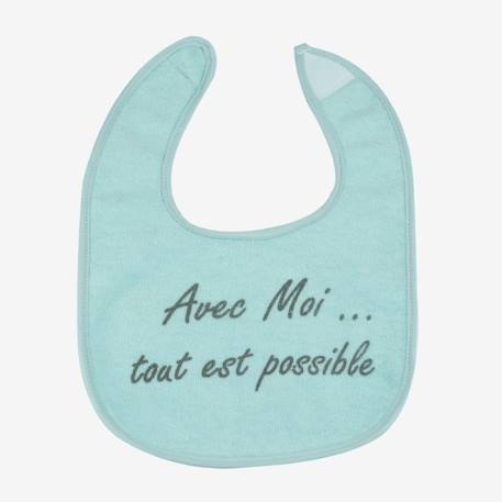 Lot de 7 bavoirs Multicolore 2 - vertbaudet enfant 