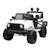 Voiture 4x4 électrique enfant 2 x 35 w 5 km/h max. Télécommande effets lumineux sonore Blanc 1 - vertbaudet enfant 