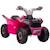 Quad électrique enfant v. Max. 2,5 km/h 6 v Rose+Rouge+Vert 1 - vertbaudet enfant 