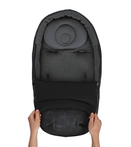 Bebe confort chancelière baby cocoon Noir nomad 1 - vertbaudet enfant 