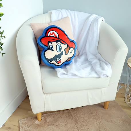 Coussin 3d super mario Bleu 2 - vertbaudet enfant 