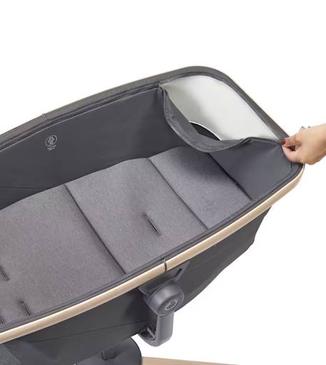 Berceau et transat bébé 3 en 1 alba Graphite beyond 4 - vertbaudet enfant 