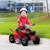 Quad électrique enfant v. Max. 2,5 km/h 6 v Rose+Rouge+Vert 8 - vertbaudet enfant 