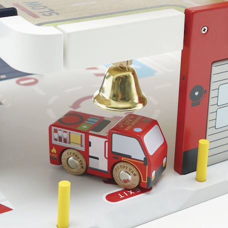 Le garage des pompiers Beige 2 - vertbaudet enfant 