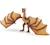 Figurine le magyar à pointes Beige 3 - vertbaudet enfant 