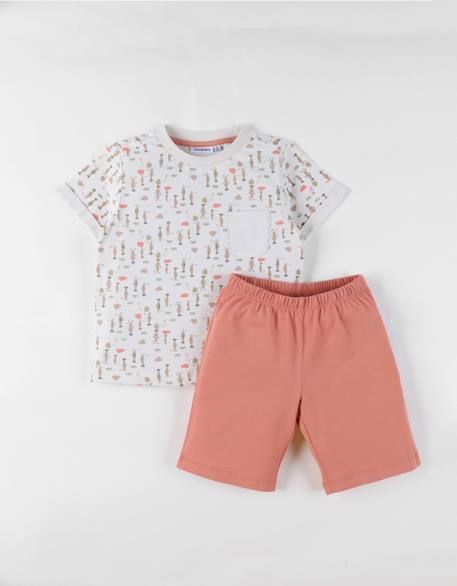 Pyjama jersey Beige 6 - vertbaudet enfant 