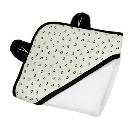 Sortie de bain Ecru 1 - vertbaudet enfant 