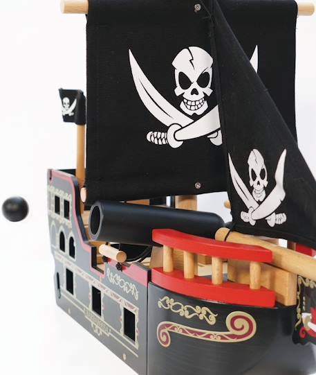 Bateau pirates barberousse Noir 2 - vertbaudet enfant 