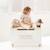 Coffre de rangement pour jouets Blanc 3 - vertbaudet enfant 