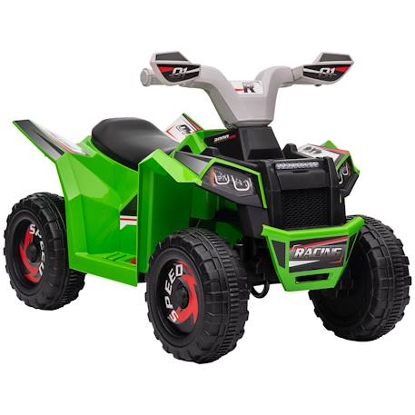 Quad électrique enfant v. Max. 2,5 km/h 6 v Rose+Rouge+Vert 13 - vertbaudet enfant 