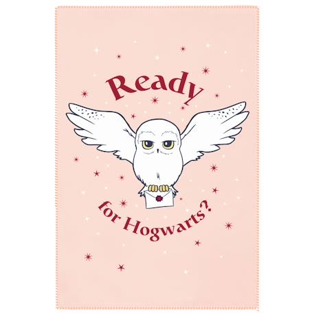 Plaid harry potter hedwige Rose 1 - vertbaudet enfant 