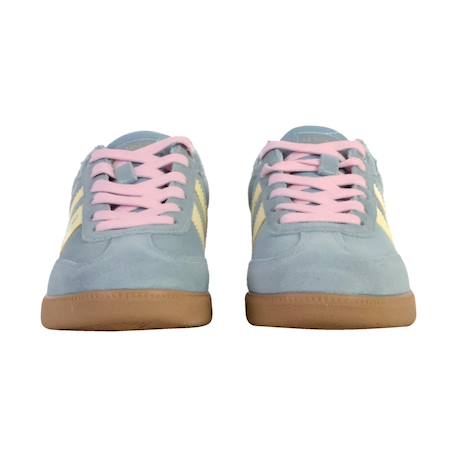Baskets basses  à lacets Azul bleu+Rose 5 - vertbaudet enfant 
