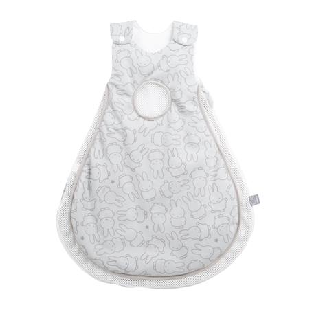 Gigoteuse sans manches à fermeture éclair safe asleep® air Gris clair / miffy 1 - vertbaudet enfant 