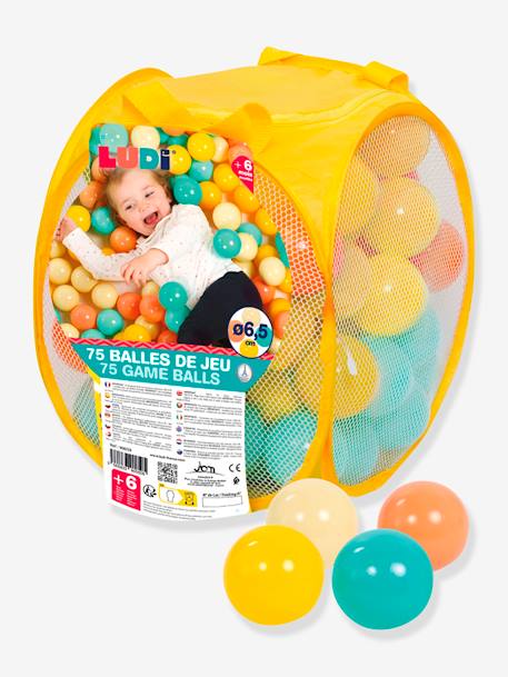75 balles de jeu mixtes multicolore 2 - vertbaudet enfant 