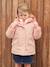 Parka fille 3 en 1 à capuche rose pâle 2 - vertbaudet enfant 