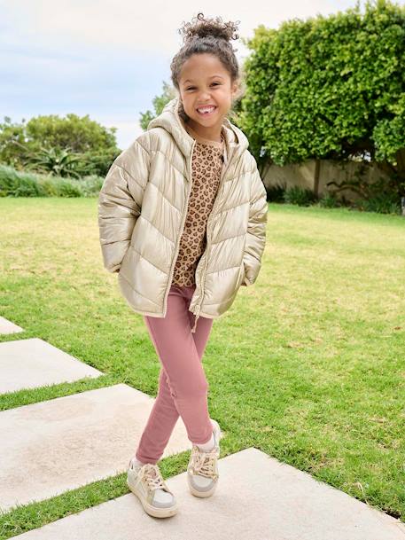 Tregging fille couleur blush+marine+vert sauge 1 - vertbaudet enfant 