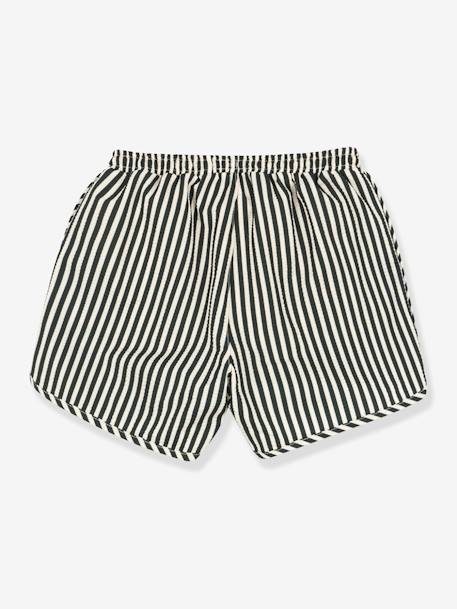 Short de bain rayé Asnou vert 2 - vertbaudet enfant 
