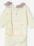 Pyjama bébé fille velours et tissu Liberty personnalisable écru 4 - vertbaudet enfant 