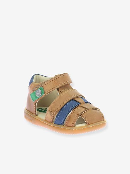 Sandales cuir bébé Bipod camel 1 - vertbaudet enfant 