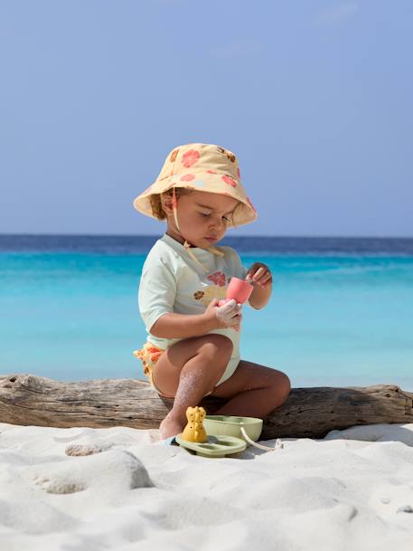 Maillot de bain couche bébé LÄSSIG bleu ciel+vanille+vert 7 - vertbaudet enfant 