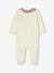 Pyjama bébé fille velours et tissu Liberty personnalisable écru 2 - vertbaudet enfant 
