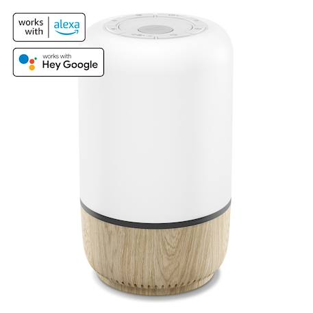 Veilleuse bébé musicale connectée soothe White 1 - vertbaudet enfant 